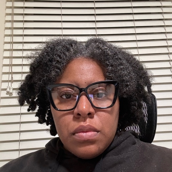 Bold Black Rectangular Frame Glasses - Picture 5 of 6